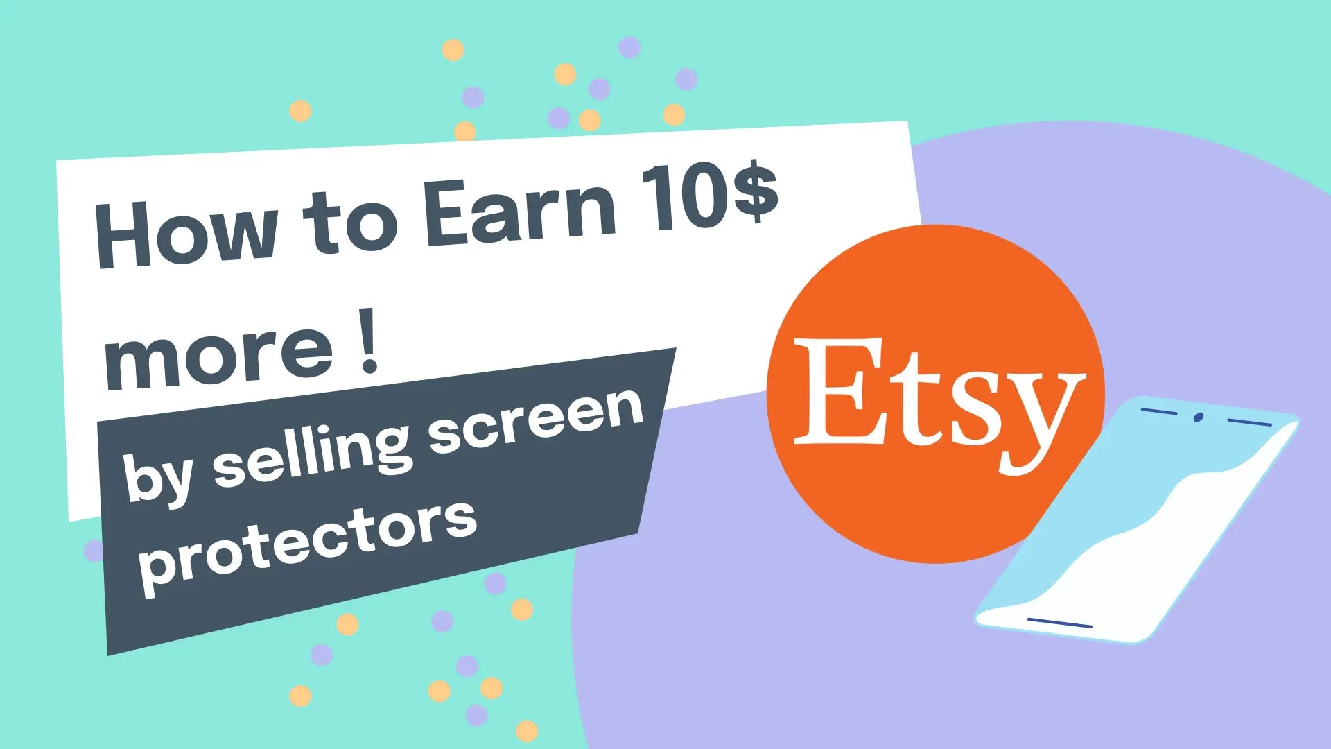 How to earn extra 10$ on each POD order with Screen Protectors!