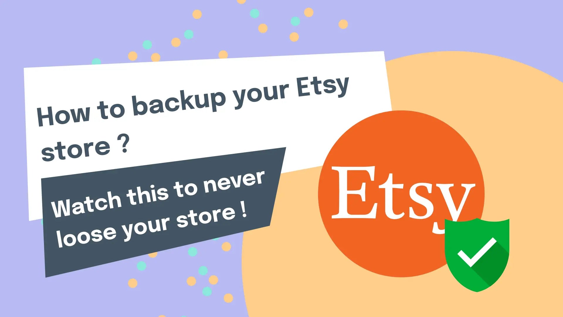 How to Save All Your Etsy Listings in 1 Minute! (Quick &amp; Easy Tutorial)