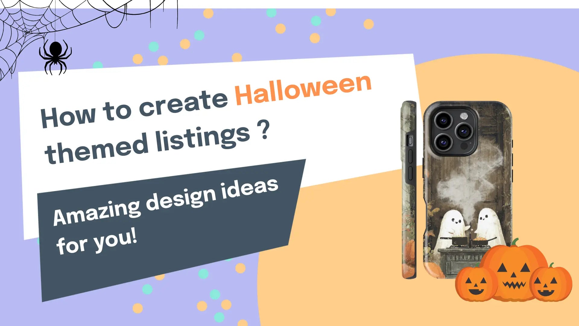 How to create Halloween themed listings on Etsy? 