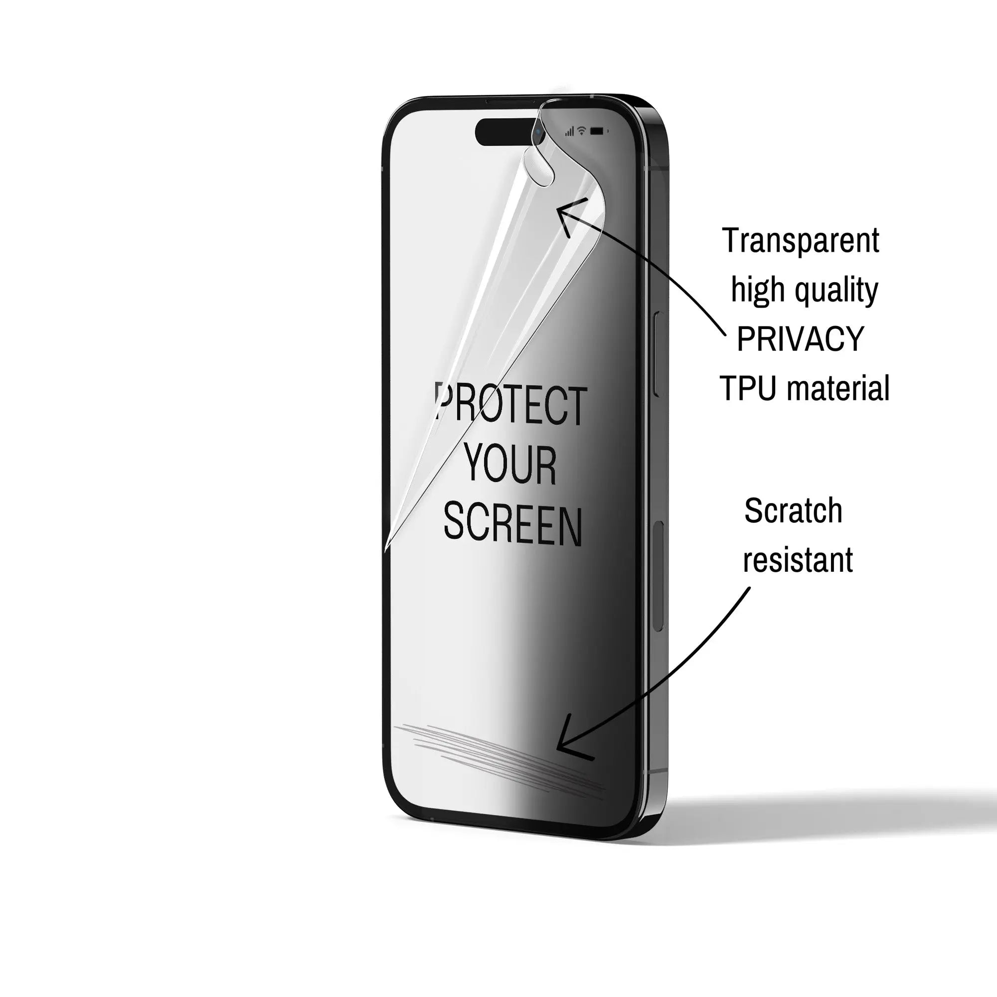 PRIVACY TPU Screen Protector