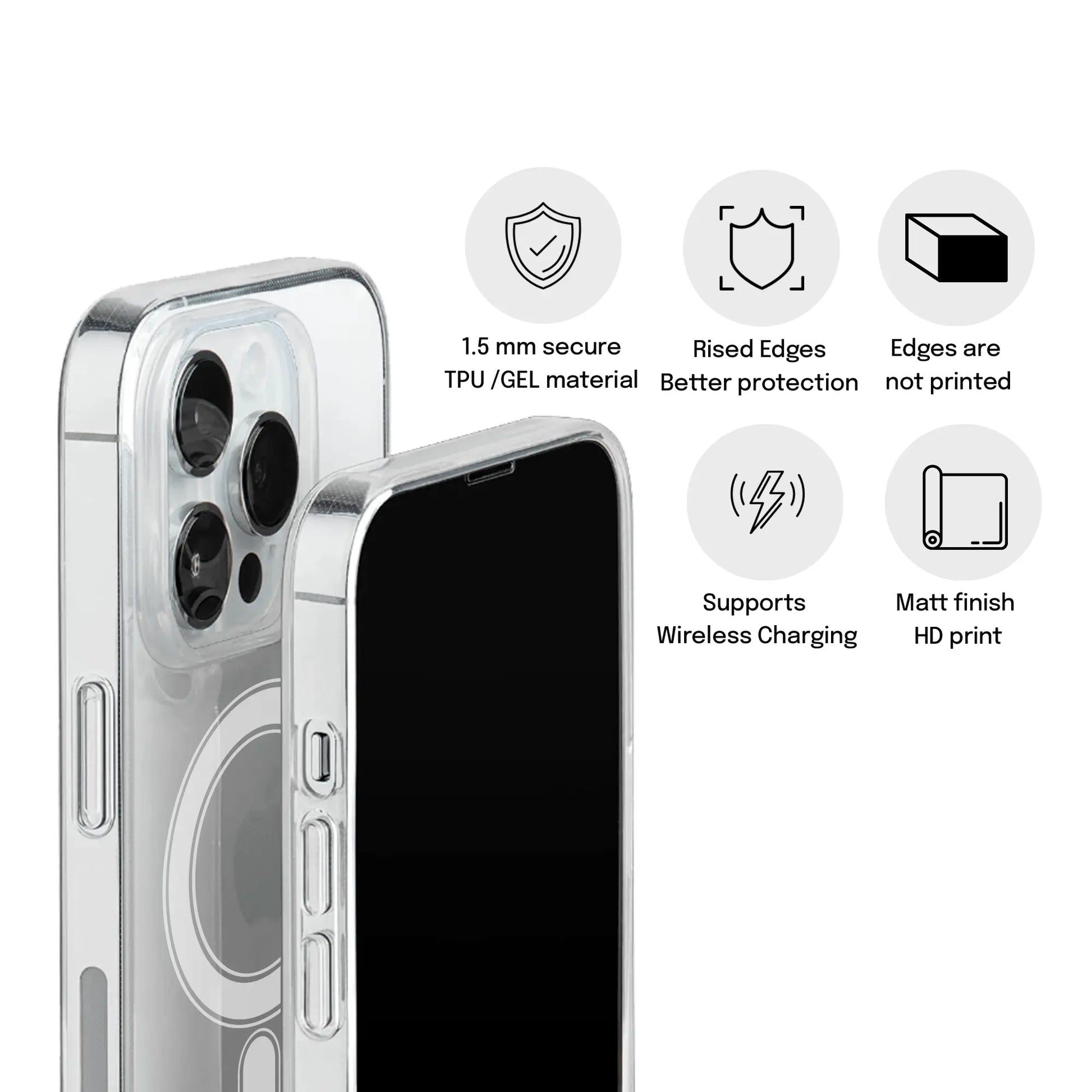 Clear MagSafe Phone Case My Store